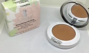 CLINIQUE BEYOND PERFECTING POWDER FOUNDATION + CONCEALER 11 HONEY (MF-G) COMPACT - Bild 1 von 12