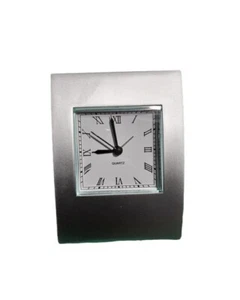 Prototipo Orologio Fermacarte da Scrivania AG SPALDING & BROS In Alluminio Grey - Picture 1 of 14