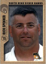2005 South Bend Silver Hawks Grandstand #30 Rick Spenner CO