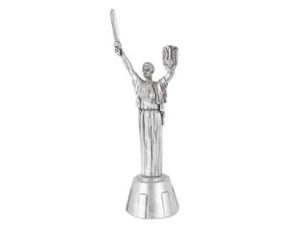 Piedra Ucrania-Madre Estatuilla Patria Estatua Plata 21,5cm - Imagen 1 de 6