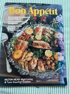 PRISTINE “BON APPÉTIT” MAGAZINE APRIL 1976 CONTENTS PHOTO - Picture 1 of 3