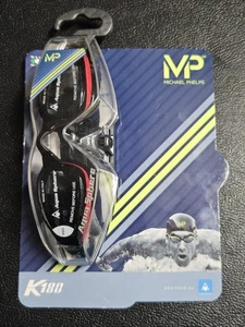 Aqua Sphere Michael Phelps K-180 Dark Lens Schwimmbrille DK/L Made In Italy - Bild 1 von 12
