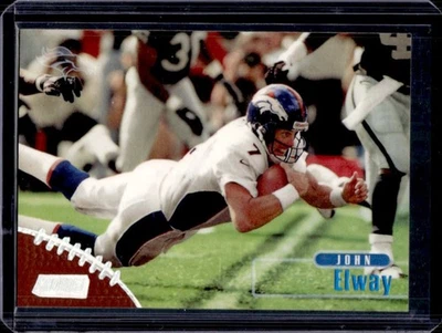 1998 Stadium Club John Elway #100 Broncos - Image 1 of 2