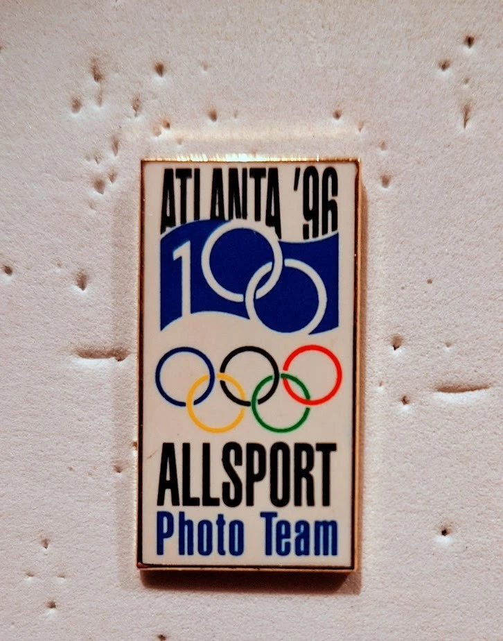  BONITO PIN DE MEDIOS ALLSPORT ALLSPORT OLYMPICS 1996 Foto 1 de 1
