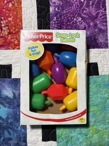 Vintage 2001 Fisher Price Snap-Lock Beads Model 6M+ - Picture 1 of 6