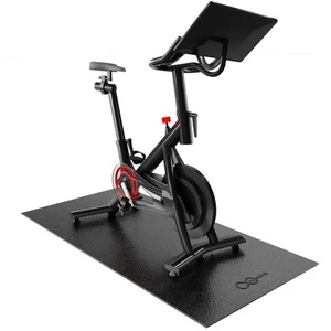 Exercise Bike Mat - 6mm Thick Under Bike Trainer Mat for Stationary Indoor Sp... - Picture 1 of 7