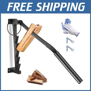 Wall Mounted Log Splitter with Replaceable Handles - Picture 1 of 9