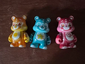 Kidrobot Care Bears Funshine Bear & Wish Bear Vinyl Figures Love A Lot Bear 2017 - Picture 1 of 6