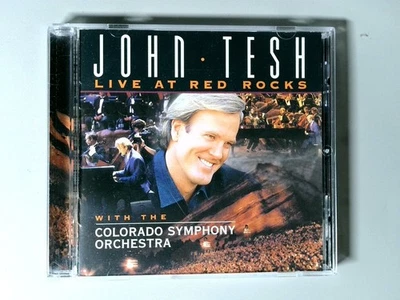 John Tesh - Live at Red Rocks CD 1995 With Colorado Symphony Orchestra New Age Foto 1 de 2