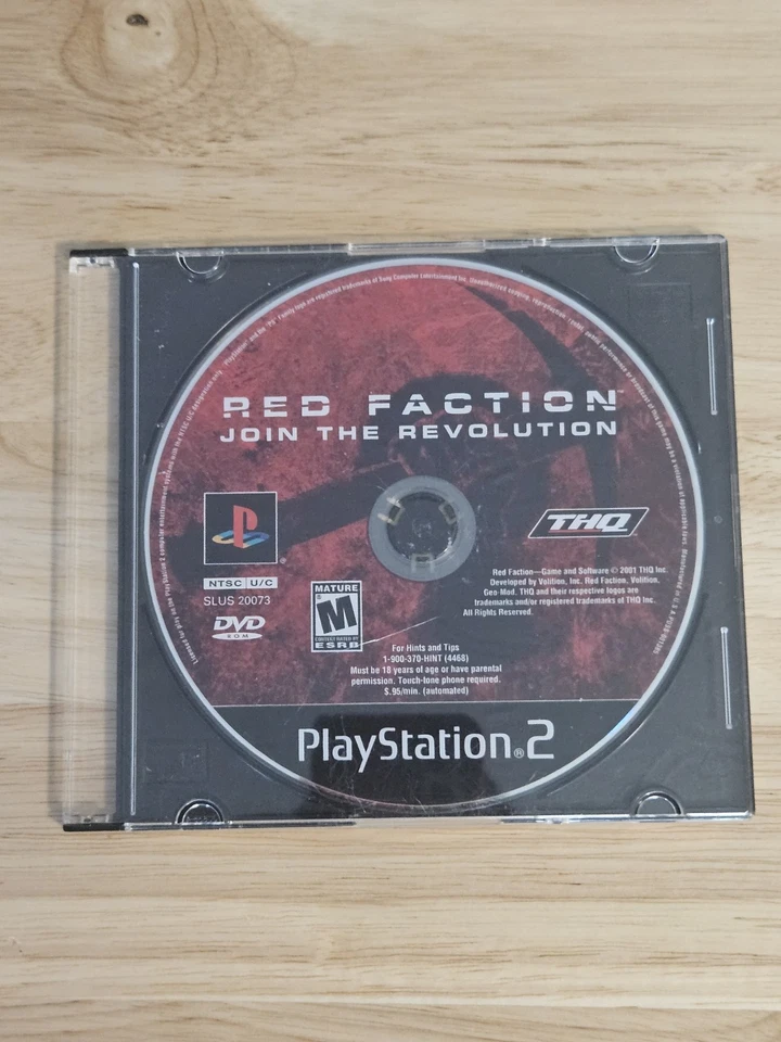 Red Faction Join The Revolution PlayStation 2 PS2 Video Game - Image 1 of 3