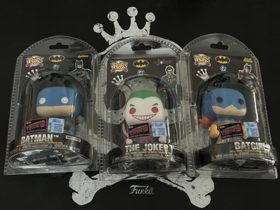 Batgirl Batman Joker Funko Pop! Clamshell Set LE 2010 Pcs DC NYCC 2025 Exclusive - Image 1 of 4