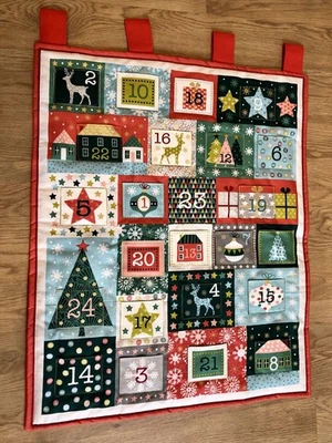Handmade Fabric Advent Calendar  - Image 1 of 4