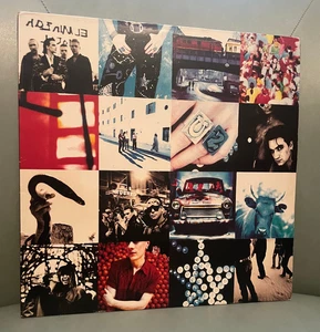 1991 U2 Achtung Baby Spain Uncensored Cover Vinyl Record - Picture 1 of 7