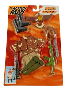 Hasbro Action Man 1995 Aussie Outback Zubehör Sealed Set / Outfit - Vintage - Bild 1 von 2