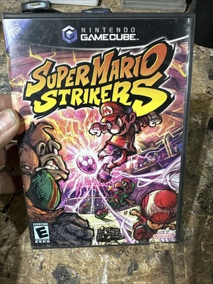 Super Mario Strikers - (Nintendo Gamecube)  With Manual - Image 1 of 4