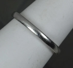 Ehering gepunzt 950 Palladium schlicht 2,2 mm breit - Bild 1 von 8