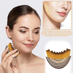 Cepillo facial contorno linfático portátil multifunción mentón reduce hinchazón linfática - Imagen 1 de 12