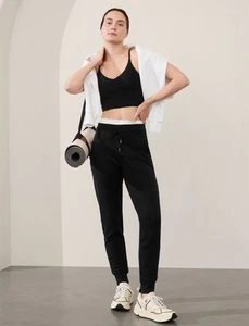 Athleta Balance Mid Rise Jogger Black Size Large Petite - Bild 1 von 3