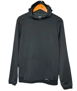 Sudadera con Capucha Hurley Polar Gris Oscuro Hombre Manga Larga Clásica Talla Grande - Imagen 1 de 12