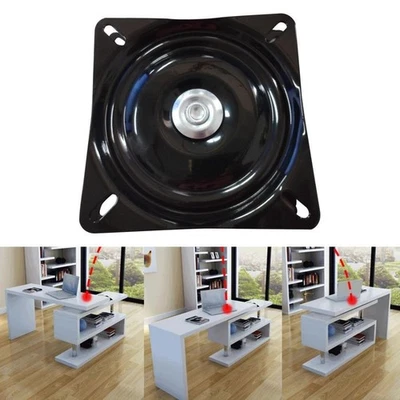 Iron Seat Swivel Bases 360 Degree Bar Stool Swivel Plate Replacement for Sofa - Image 1 of 4
