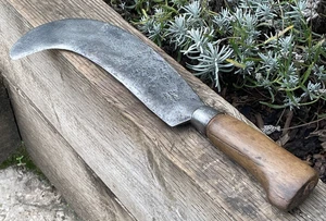 Vintage Elwell 3901-10 Billhook Slasher Hedge Laying Edge Garden Tool - Picture 1 of 12