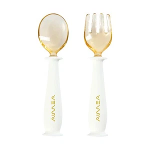 Toddler Forks and Spoons Set with travel case, Kids utensils for self-feeding... - Picture 1 of 7