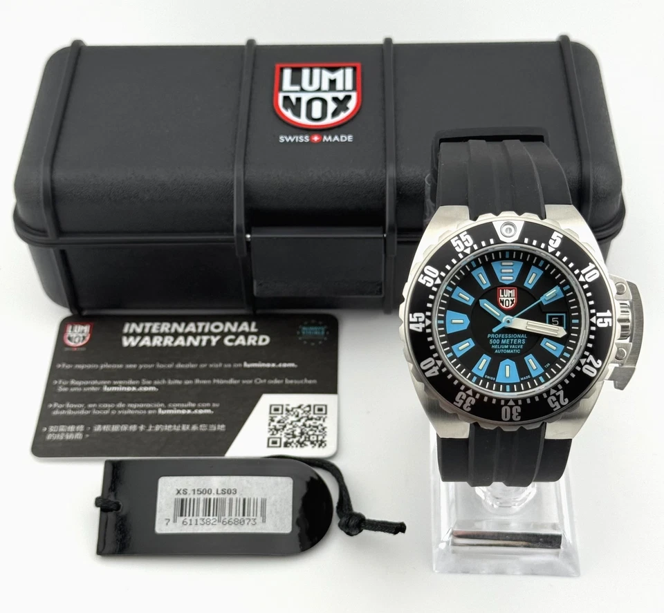 Luminox | Deep Dive 1500 Series | Automatic | 44mm | 500m Diver | NOS | Full Set - Image 1 of 4