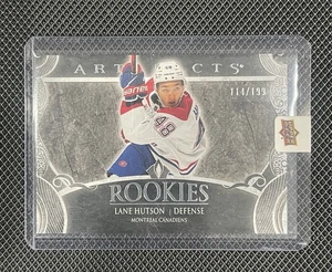 Lane Hutson - 2024-2025 Upper Deck Artifacts Silver Rookie Redemption /199 RC - Bild 1 von 2