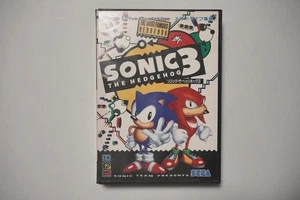 Sega Mega Drive Sonic the Hedgehog 3 boxed Japan MD game US Seller - Picture 1 of 4