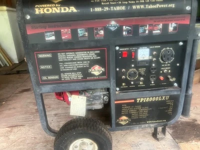 portable gas inverter generators TPI 8000 lxu - Image 1 of 4