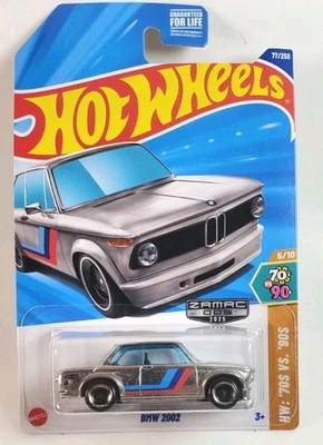 Hot Wheels BMW 2002 Zamac Walmart Exclusive Silver 2025 - Image 1 of 2