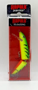 Neu Rapala Jointed Floating Angelköder 3 1/2" J-9 J09 FT Firetiger - Bild 1 von 3