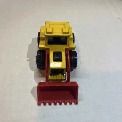 1976 Matchbox Superfast Tractor Shovel #29 Bulldozer Orange - Image 1 of 4