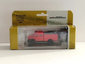 Steyr 586 Feuerwehr TLF 1500 - 1:87 (Herpa item: 743105) - Foto 1 di 1