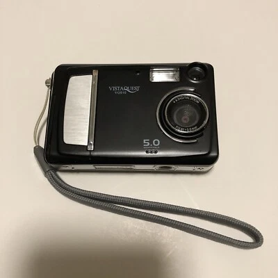 Vistaquest VQ510 Digital Camera 5 Megapixels with case for parts - Image 1 of 4
