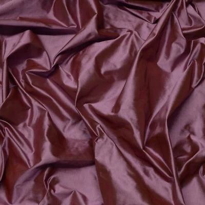 Mauve Tissue Taffeta Silk, 100% Silk Fabric By The Yard, 44" Wide (TS-7308) - Image 1 of 3