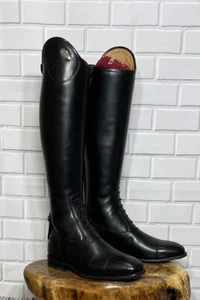 DeNiro Salento 2 Field Boot - Rear Zip - US 10 Short/X-Slim ( 40 C XXS ) BLACK - Picture 1 of 9