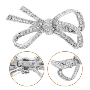 Shoe Buckle Clip Bride Bowknot Decoration Charms High Heels Accessories - Picture 1 of 12