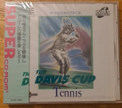 The Davis Cup Tennis PC Engine Super CD-ROM Turbo Duo-RX~NEW Sealed - Must Read - Image 1 of 2