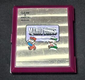1983 Nintendo Game and Watch By Mario Bros Multi Screen MW56 Tested
