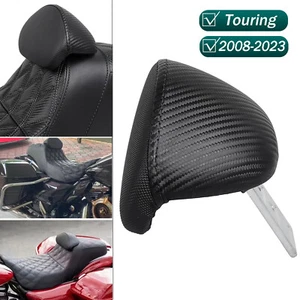 Rider Driver Backrest Pad Fit For Harley Touring Electra Street Glide 2008-2023 - Picture 1 of 16