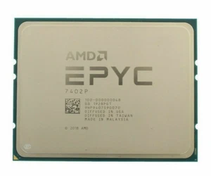 AMD EPYC 7402P 24-Core 2.80GHZ 128MB L3 Server CPU 100-000000048 DELL - Zdjęcie 1 z 1