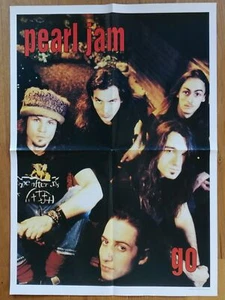 PEARL JAM vintage poster affiche go - Imagen 1 de 1