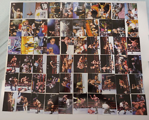 2000 Comic Images WWF Rock Solid Complete 72 Trading Card Base Set