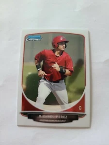 2013 Topps Chrome Baseball Card Michael Perez BCP197 - Picture 1 of 2