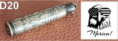 Collares de latón grabado .223 con grandes diseños/collar/piedra para elegir Foto 1 de 4