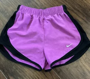 Pantaloncini Nike Dri Fit donna taglia XS neri/fucsia sportivi/corsa/palestra - Foto 1 di 4