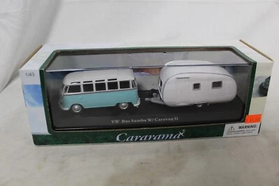 Carama - VW bus Samba W/ Caravan II 1:43 Scale #14813 - Image 1 of 4