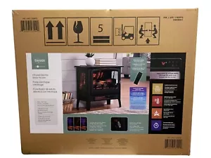 Bayside Furnishings Infrared Electric Fireplace Stove Heater with Remote Control - Picture 1 of 6