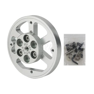 Stainless Steel Equatorial Mount Base Adapter EQ3 EQ5 Tripod ConnectionAccessory - Picture 1 of 6